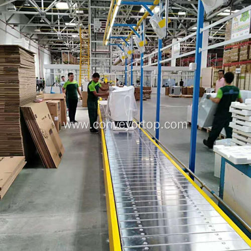 Factory Customized Top Slat Chain Conveyor Production Line